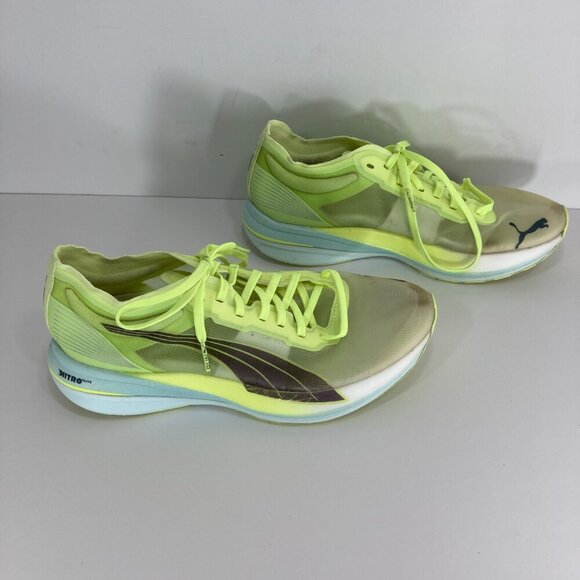 Puma Deviate Nitro Elite Racer Womens Size 9 Running Shoes Lightweight 376444-02 - Picture 6 of 14